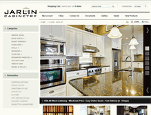 Tablet Screenshot of jarlincabinet.com